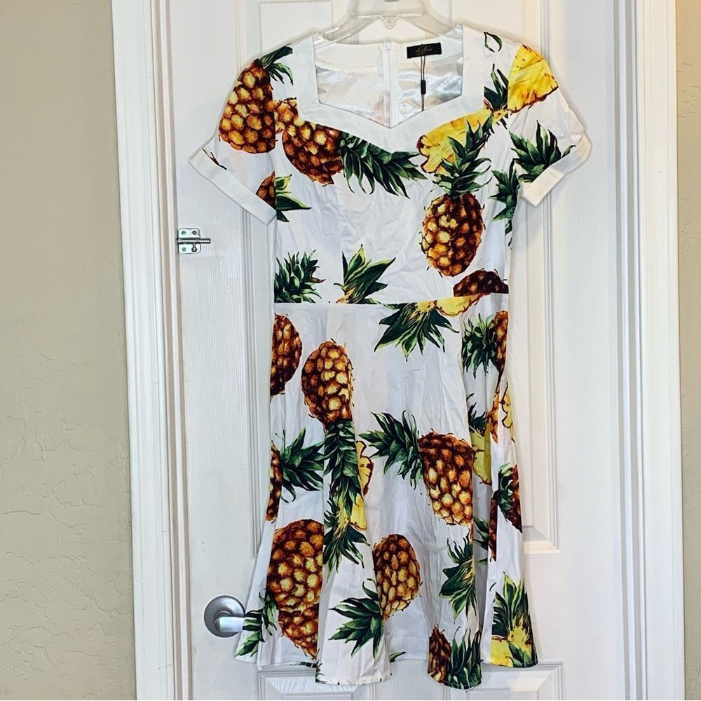 Pineapple Dress Size Large